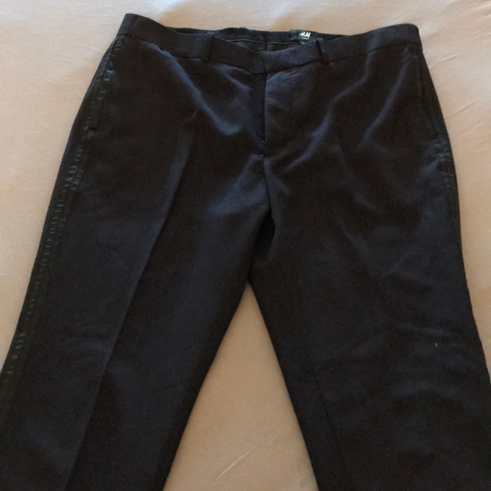 Navy Blue H&M Tuxedo Pants